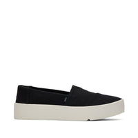 Verona Slip On Sneaker Black - Side View