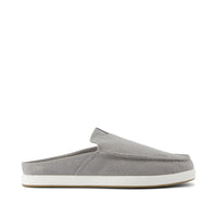 Alonso Mule Drizzle Grey Heritage Canvas - Side View