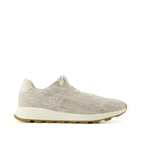 TRVL LITE Cabrillo Sneaker Water Repellent Fog Textured Melange and Suede - Side View