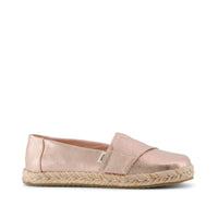 Alpargata Rope 2.0 Kids Espadrille Pale Rose Metallic Iridescent PU - Side View