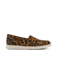 Alpargata Plus Brown Sugar Leopard Print Suede - Side View